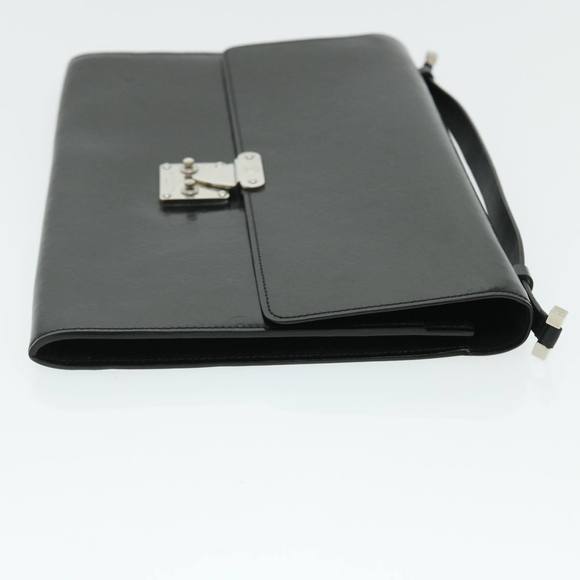 LOUIS VUITTON Monogram Mini Glace Anushka GM Hand Bag Black M92229 Auth bs7711 - Picture 3 of 16